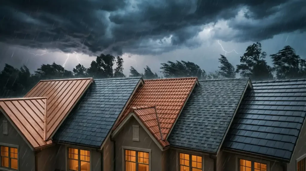 Best Roofing Options for Long-Term Durability in Heavy Rain Zones